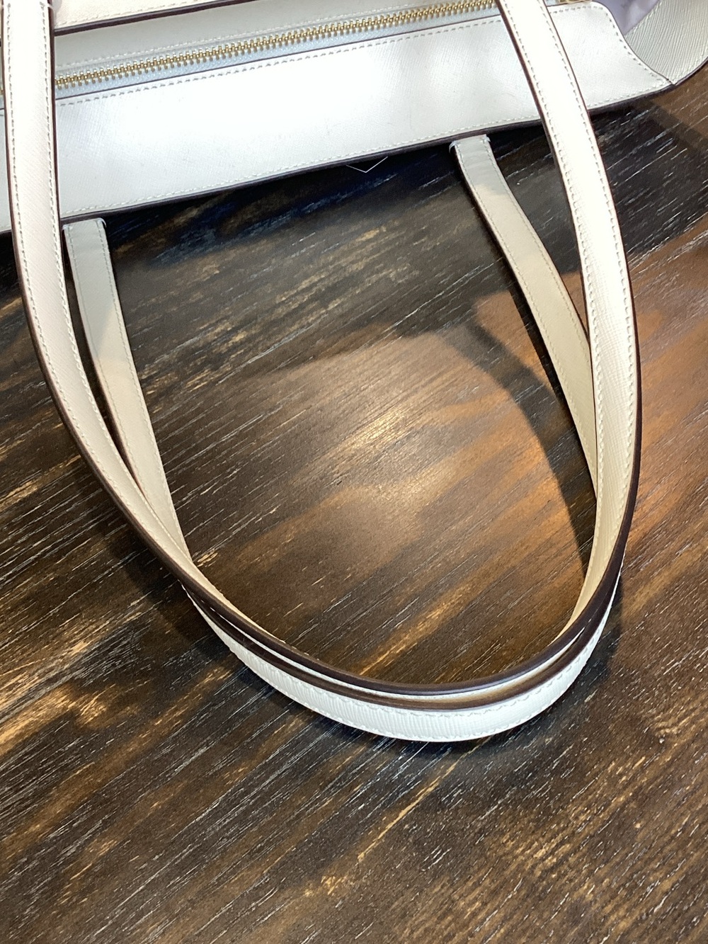 Kate Spade Festive Floral Meringue Leather Tote Bag - Picture 5 of 14